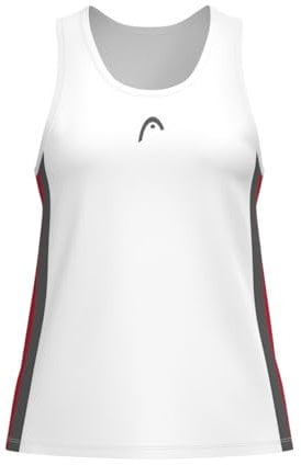 HEAD Club 25 TECH Tank Top Women, red/White