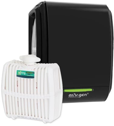 Blanc HYGIENIC Set: Duftspender mit 100% reinem Duftöl – gleichbleibender Raumduft bis 90T, Duft: Spring