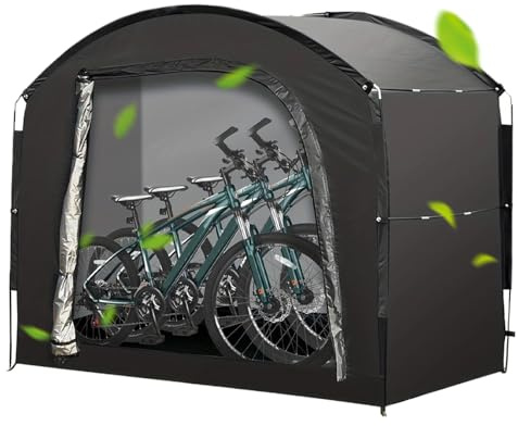 Caves de Rangement pour Vélos Oxford Rangement Multifonctionnel Solution De Rangement Moteur Outils De Jardin Tondeuse À Gazon Équipement De Piscine