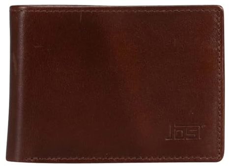 Jost Leder Geldbörse Vardo Wallet Brown braun
