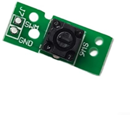 Grüne PCB Mitteltasten-Mikroschalterplatine kompatibel mit Logitech G403 Plus G703 Hero Gaming-Maus für genaue Technik und reibungslose Funktionalität als professionelle Ersatzkomponenteneinheit