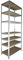 Shelf Creations Basic Schwerlastregal 230x110x60cm verzinkt 7 Böden - Regal Kellerregal Metallregal smartes Steckregal Lagerregal Werkstattregal Archivregal Industrieregal Haushaltsregal Ordnerregal