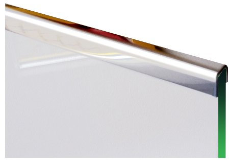 1 Einfassprofile U-Profil 1,5mm axb=12,5mm c=11mm (innen08mm) L= 2000 mm Edelstahl glänzend Spiegeloptik 1.4301