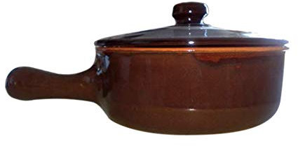 Benegiamo Arte E Terracotta BNG072 Padella 1M con Coperchio, 21 cm