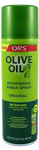 Ors Olive Oil Sheen Pflegespray Original 346 ml (3 Stück)