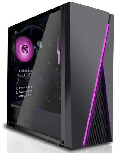SYSTEMTREFF Office Aufrüst PC AMD Ryzen 5 5600G 6x4.4GHz | AMD RX Vega 7 4K HDMI DX12 | 8GB DDR4 RAM | WLAN Bundle Kit Rechner Desktop Computer für Office Büro
