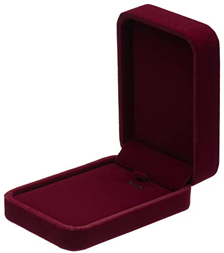 POKOFO Classic Velvet Necklace Pendant Box Jewelry Gift Boxes