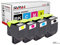 OBV 4X kompatibler Toner als Ersatz für Lexmark C2425dw C2535dw MC2325adw MC2425adw MC2640adwe MC2535adwe schwarz, Cyan, Magenta, gelb / 4x1000 Seiten