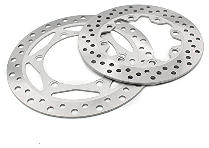 Bremsscheiben Motorrad Scheibenbremsen Set Vorne Hinten Bremsscheibe Für K- AWASAKI KL250 KLX250 Für Super Sherpa Für Stockman Kmx125 Für KMX 125 Für KL 250