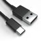 Justcom USB-C Ladekabel für Fairphone 4 5G Schwarz 2 m Handy Schnellladekabel Datenkabel