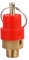 Ottone 1/4 1/8 valvola di Sicurezza di Pressione del compressore d'Aria di per BSP 8kg 120PSI