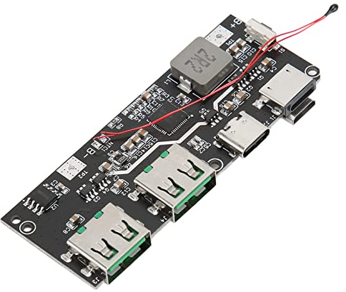 Mobiles Lademodul, 5 USB Anschlüsse 4,2V 4,35V 4,4V 4,5V 5A Ladung Entladung Integriertes Modul PCB Platine Modul, Kurzschlussschutz Batterieladegerät Platine mit A1 Typ A2 B C