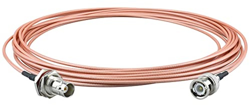 YILIANDUO 7,7 m/25,26 pies SDI Cable coaxial BNC macho a hembra 75 ohm RG316 Cable coaxial para 4K HD 3G/4G SDI Vedio Camera Recorder Convertidor Broadcast Router Audio Gateway Modulador