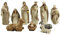 BEIJIALY 10-teiliges Krippenfiguren-Set aus Kunstharz, Weihnachtskrippe-Figur, Dekoration der Heiligen Familie, Tischdekoration aus Kunstharz, Weihnachts-Sammelfiguren, Statuen-Dekoration für(Harz)