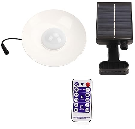 Solar-Terrassenschirmleuchte mit Zeitgesteuerter Fernbedienung, 3 Beleuchtungsmodi, Wasserdichte LED-Schirmmastleuchte, Schirmlochleuchte für Strandzelt