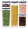 BERARDI | OXO New Good Grips | Set di 5 contenitori Pop per alimenti in plastica con coperchio ermetico, chiusura push-open a scatto | Contenitori per pasta, spezie, biscotti
