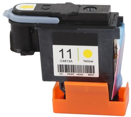 KENANLAN Drucker-Druckkopf, Gelbe Farbe, Langlebig, ABS, Farbecht, Rostfrei, Druckkopf HP Designjet 100 110 111 500 510 800 813