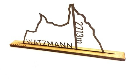 Generisch WATZMANN ! Auf auf rauf mit Dir!: (66mm Breite)