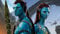 IGHSNZUH Puzzle 1000 Teile Avatar-Filmfigur Erwachsene Kinder Montagepuzzle Lernspielzeugspiele 50X75Cm