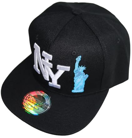 beybey NY Baseball Snapback Cap New York originelle Caps für Coole Typen (Freedom)