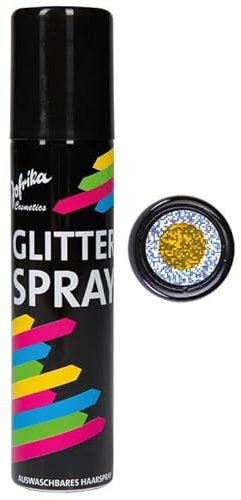 NEU Color-Glitter-Haarspray, 100ml, gold
