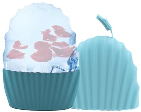 Moule à glace en silicone pour masseur visage-yeux, support de cube en forme de coquille | Rouleau de glace en Silicone, rouleau de glace pour le visage et le corps, moules de tasse de glace, outil de