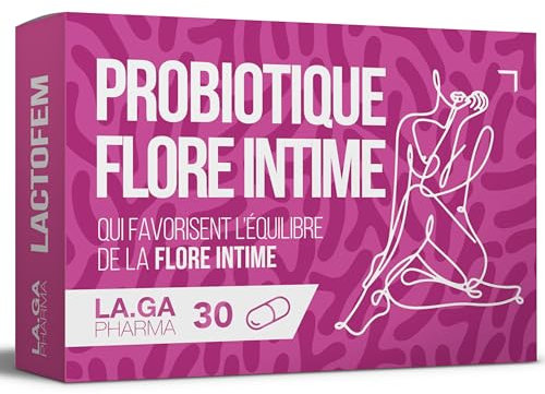 Milchsäurebakterien für Frauen, Intimflora Kapseln mit Milchsäure, Milchsäurekur, Flora Intima, Probiotics Women, Vaginal Probiotics – 30 vegane Kapseln Nahrungsergänzung