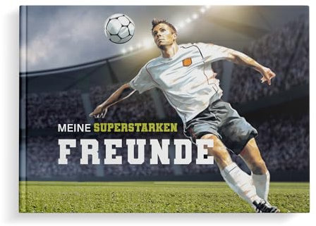 MeinBaby123® Freundebuch für Kinder, (Fußballspieler)