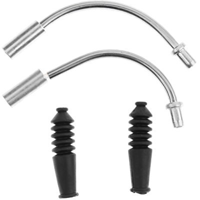 Timcryxient Mountain Road Bike Liner V Brake Noodles Cable Guide Boots Set Front Rear