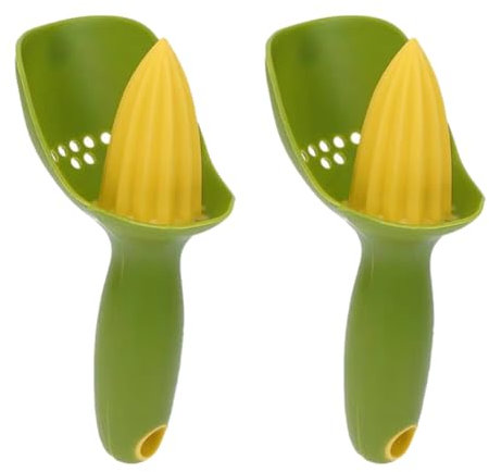 Agmoctz Manual Juicer Plastic Kitchen Citrus Juicer Handheld Orange Lemon Portable Fruit Cut Kitchen Green