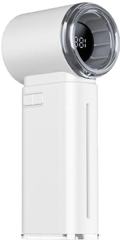 Turbo Handheld Fan, Rechargeable Spray Cooler, Personal Mini Cooling Device, Adjustable Speed Display, Compact Outdoor Breeze Gadget, Small Home Travel Air Blower