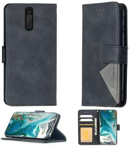 Aroepurt hülle Kompatibel Für Shift SHIFTphone 8.1 Hülle Case Handyhülle Schutzhülle [Mit 9H Härte HD Schutzfolie] BF05 Black