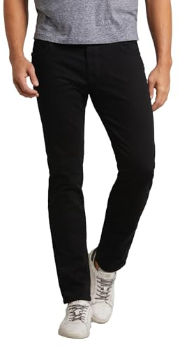 bugatti Herren 3038d-76682 Straight Jeans, Schwarz (Black 290), 40W / 34L EU