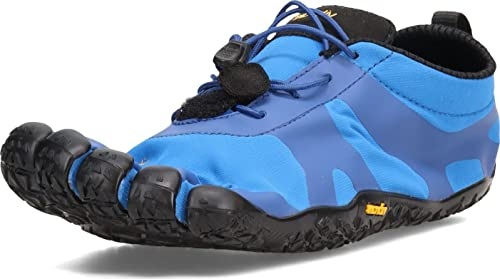 Vibram Herren V-Alpha Sneaker, Blue/Black, 47 EU