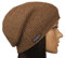 Beanie ICA haselnuss-braun 100% Baby-Alpaka Unisex Damen-Mütze Herren-Mütze Häkel-Mütze Häkel-Haube von siamo-handmade