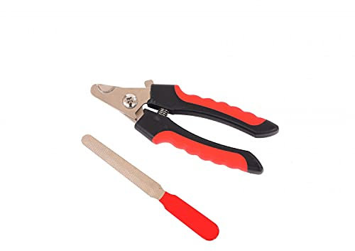 Oypla Professional Pet Nail Grooming Clippers Safety Guard with Nail File