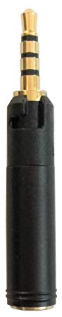 KOKKIA TinyVersatileAdapter_2.5mm_to_3.5mm : Adaptateur Polyvalent de 2,5 mm mâle à 3,5 mm Femelle. pour la Connexion à des Casques de 2,5 mm, pour Les Casques Sennheiser, Bose, Audio Technica, etc.