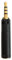 KOKKIA TinyVersatileAdapter_2.5mm_to_3.5mm : Adaptateur Polyvalent de 2,5 mm mâle à 3,5 mm Femelle. pour la Connexion à des Casques de 2,5 mm, pour Les Casques Sennheiser, Bose, Audio Technica, etc.