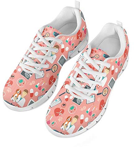 chaqlin Baskets Mode Chaussures de Sport Femme Running Léger Respirantes Course Sneakers Multisports Outdoor Casual des Chaussures