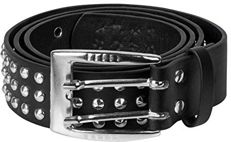 Boland Gürtel mit Nieten Punk für Erwachsene 80er Jahre