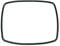LAZER ELECTRICS Main Oven Rubber Door Seal for Indesit Cookers (4 Sides, 4 Clips, Replaces C00081579)