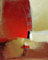 Feeling at home KUNSTDRUCK auf MATTE PAPIER 220gr Canyon Light I Loreth Lanie - Abstrakt vertikale Poster spontane abstrakte rote yello Bild auf Papier cm_121_X_96