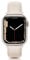 Tuocal Genuine Leather Strap Compatible with Apple Watch Straps 38mm 40mm 41mm, Soft Elegant Leather Replacement Strap for Apple Watch iWatch Series 8 7 6 5 4 3 2 1 SE Sports Edition Women, Ivory