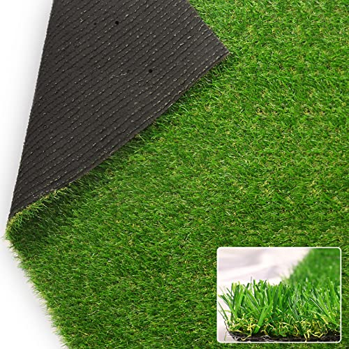 Weidear Erba artificiale da 2 cm, 0,9 m x 1,5 m, tappeto erboso sintetico sintetico per interni ed esterni, tappeto per cani animali domestici/giardino prato paesaggio, personalizzato
