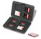 Jaimela Speicherkarten Tasche Wasserdicht Schutzhülle für 8 SD und 8 TF Karten, Tragetasche SD Karten Case Box für Micro SD SDXC SDHC SD SDXC (Rosa)