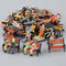 50 sitzende stehende Modelle, Passagierfiguren + 6 Bank-Zug-Eisenbahn-Layout