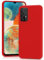 YATWIN Coque pour Samsung Galaxy A23 5G, Housse en Silicone Doux avec Découpes Précises pour Caméra, Design Ultra Mince, Protection 360° à Bords Surélevés - Rouge