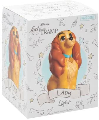 Disney Lady and The Tramp 3D Lady Night Light Lamp