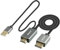 AXFEE Cable HDMI a DisplayPort, 1.8M Cable HDMI a DP, 4K@60Hz, Compatible con Desktop, Laptop, Raspberry Pi, MacBook Pro, PS 5/4/3, Xbox One, Xbox 360