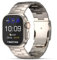 FiNESTONE Titan-Armband für Apple Watch ULTRA & ULTRA 2 – Verstellbares Apple Watch ULTRA Armband 49mm – DLC-Beschichtung – Rein-Titan Leichtgewicht